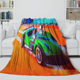 Laden Sie das Bild in den Galerie-Viewer, Hot Wheels Blanket Flannel Kids Room Throw