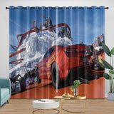 Load image into Gallery viewer, Hot Wheels Curtains Blackout Window Drapes Kids Room Decoration