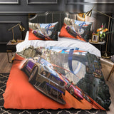 Carica l'immagine nel visualizzatore Galleria, Hot Wheels Duvet Cover Pattern Bedding Set Without Filler