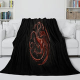 Charger l'image dans la visionneuse de la galerie, House of the Dragon Blanket Flannel Fleece Throw Room Decoration
