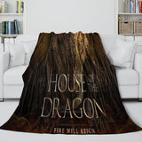 Charger l'image dans la visionneuse de la galerie, House of the Dragon Blanket Flannel Fleece Throw Room Decoration