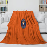 Charger l'image dans la visionneuse de la galerie, Houston Astros Blanket Flannel Throw Room Decoration