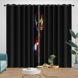Charger l&#39;image dans la visionneuse de la galerie, Iron Man Curtains Blackout Window Drapes Room Decoration