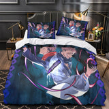 Laden Sie das Bild in den Galerie-Viewer, Jujutsu Kaisen Bedding Set Quilt Duvet Cover Without Filler