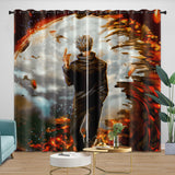 Load image into Gallery viewer, Jujutsu Kaisen Curtains Blackout Window Drapes Room Decoration