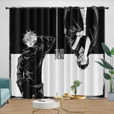 Load image into Gallery viewer, Jujutsu Kaisen Curtains Blackout Window Drapes Room Decoration