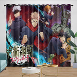 Load image into Gallery viewer, Jujutsu Kaisen Curtains Blackout Window Drapes