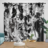 Load image into Gallery viewer, Jujutsu Kaisen Curtains Blackout Window Drapes
