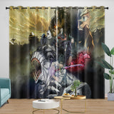 Load image into Gallery viewer, Jujutsu Kaisen Execution Curtains Blackout Window Drapes Room Decoration