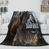 Charger l'image dans la visionneuse de la galerie, Jurassic World Blanket Flannel Throw Room Decoration