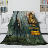 Charger l'image dans la visionneuse de la galerie, Jurassic World Blanket Flannel Throw Room Decoration
