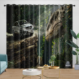 Carica l'immagine nel visualizzatore Galleria, Jurassic World Curtains Blackout Window Drapes Room Decoration