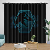 Carica l'immagine nel visualizzatore Galleria, Jurassic World Curtains Dinosaur  Blackout Window Drapes Room Decoration