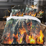 Load image into Gallery viewer, Jurassic World Rebirth Bedding Set Quilt Duvet Cover Without Filler