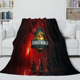 Load image into Gallery viewer, Jurassic World Rebirth Blanket Flannel Throw Room Decoration