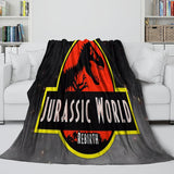 Load image into Gallery viewer, Jurassic World Rebirth Blanket Flannel Throw Room Decoration