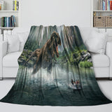 Load image into Gallery viewer, Jurassic World Rebirth Blanket Flannel Throw Room Decoration
