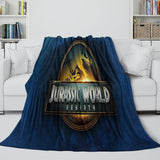 Load image into Gallery viewer, Jurassic World Rebirth Blanket Flannel Throw Room Decoration