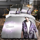 Laden Sie das Bild in den Galerie-Viewer, Justin Bieber Duvet Cover Kids Bedding Set Without Filler