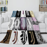 Load image into Gallery viewer, Juventus Football Club Blanket Flannel Fleece Room Decoration