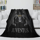 Load image into Gallery viewer, Juventus Football Club Blanket Flannel Fleece Room Decoration