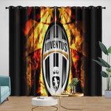 Load image into Gallery viewer, Juventus Football Club Curtains Blackout Window Drapes Room Decoration