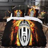 Laden Sie das Bild in den Galerie-Viewer, Juventus Football Club Duvet Cover Bedding Set Without Filler