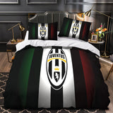 Laden Sie das Bild in den Galerie-Viewer, Juventus Football Club Duvet Cover Bedding Set Without Filler