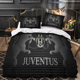 Laden Sie das Bild in den Galerie-Viewer, Juventus Football Club Duvet Cover Bedding Set Without Filler