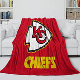 Laden Sie das Bild in den Galerie-Viewer, Kansas City Chiefs Blanket Flannel Fleece Throw Kids Room Decoration