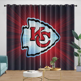 Charger l'image dans la visionneuse de la galerie, Kansas City Chiefs Curtains Blackout Window Drapes Kids Room Decoration