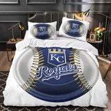 Load image into Gallery viewer, Kansas City Royals Bedding Set Quilt Cover Without Filler