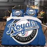 Load image into Gallery viewer, Kansas City Royals Bedding Set Quilt Cover Without Filler