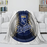 Load image into Gallery viewer, Kansas City Royals Blanket Flannel Throw Room Decoration