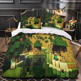 Load image into Gallery viewer, Kids Minecraft Duvet Cover Pattern Bedding Set Without Filler