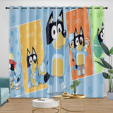 Laden Sie das Bild in den Galerie-Viewer, Kids Room Decoration Bluey Curtains Blackout Window Drapes