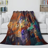 Carica l&#39;immagine nel visualizzatore Galleria, Kids Room Game Minecraft Blanket Flannel Pattern Throw