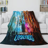 Carica l&#39;immagine nel visualizzatore Galleria, Kids Room Game Minecraft Blanket Flannel Pattern Throw
