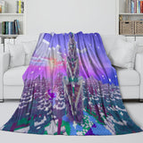 Load image into Gallery viewer, Kids Room Minecraft Blanket Flannel Pattern Throw