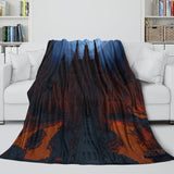 Load image into Gallery viewer, Kids Room Minecraft Blanket Flannel Pattern Throw