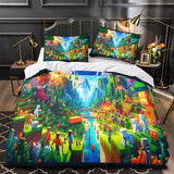 Load image into Gallery viewer, Kids bed Minecraft Bedding Set Pattern Quilt Duvet Cover Without Filler