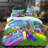Load image into Gallery viewer, Kids room Minecraft Duvet Cover Pattern Bedding Set Without Filler