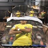 Load image into Gallery viewer, Kylian Mbappé Pattern Bedding Set Quilt Cover Without Filler