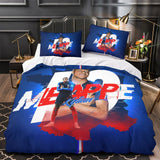 Load image into Gallery viewer, Kylian Mbappé Pattern Bedding Set Quilt Cover Without Filler