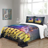 Load image into Gallery viewer, Lakers LeBron Raymone James Bedding Set Pattern Quilt Duvet Cover