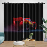Laden Sie das Bild in den Galerie-Viewer, Lightning McQueen Curtains Blackout Window Drapes