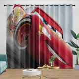 Laden Sie das Bild in den Galerie-Viewer, Lightning McQueen Curtains Blackout Window Drapes
