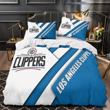Carica l&#39;immagine nel visualizzatore Galleria, Los Angeles Clippers Bedding Set Duvet Cover Without Filler
