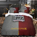 Carica l&#39;immagine nel visualizzatore Galleria, Los Angeles Clippers Bedding Set Duvet Cover Without Filler