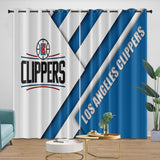 Carica l&#39;immagine nel visualizzatore Galleria, Los Angeles Clippers Curtains Blackout Window Drapes Room Decoration
